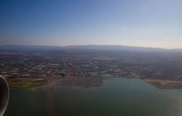 Landing in San Francisco