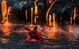 вулкан на Гаваях вулкан на Гаваях